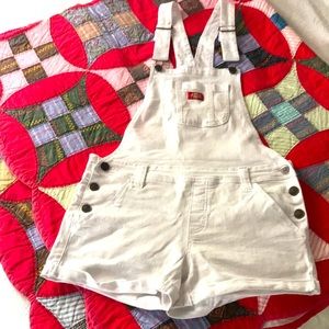 Dickies Girls Overall Bib Shorts